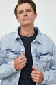 Calvin Klein Jeans kurtka jeansowa niebieski J30J323319