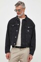 Calvin Klein Jeans kurtka jeansowa czarny J30J324233