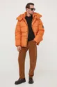 Μπουφάν Calvin Klein Jeans πορτοκαλί