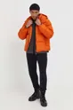 Tommy Jeans kurtka puchowa pomarańczowy