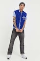 Tommy Jeans bezrękawnik z domieszką wełny DM0DM16631 granatowy AW23