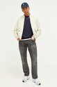 Tommy Jeans kurtka puchowa DM0DM16717 beżowy AW23