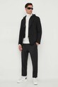 Σακάκι BOSS 50497262 μαύρο AW23
