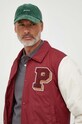 Pepe Jeans geaca BARNOLD burgundia PM402789.299