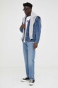 Levi's giacca di jeans A4820.0000 blu navy AW23
