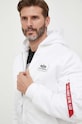 Bomber bunda Alpha Industries MA-1 ZH Back Print bílá 128113.92