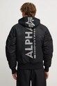 Îmbrăcăminte Alpha Industries geacă bomber MA-1 ZH Back Print 128113.92 negru