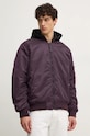 Alpha Industries geaca bomber MA-1 ZH Back EMB violet 138105.697