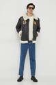 Alpha Industries rövid kabát B3 FL Custom 138120.03 fekete AW23
