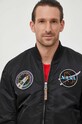 Alpha Industries kurtka bomber MA-1 VF NASA czarny 166107.212