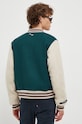 Îmbrăcăminte Filling Pieces jachetă bomber din lână Varsity Jacket 78616982011 verde