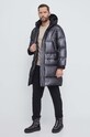 Μπουφάν με επένδυση από πούπουλα EA7 Emporio Armani 6RPK05.PNEHZ μαύρο AW23