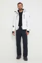 EA7 Emporio Armani giacca da sci in piuma bianco