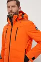 πορτοκαλί Πουπουλένιο μπουφάν για σκι EA7 Emporio Armani
