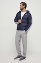 Μπουφάν με επένδυση από πούπουλα adidas IK3213 σκούρο μπλε AW23