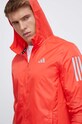 Αντιανεμικό adidas Performance Own The Run κόκκινο IL4791