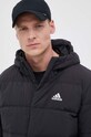 Пухено яке adidas HG8751 черен