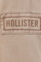 Hollister Co. kurtka bawełniana KI332.3030.420 beżowy