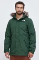 zöld The North Face rövid kabát