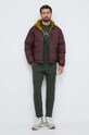 The North Face giacca in piuma reversibile verde NF0A831IO621