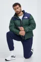 Пухова куртка The North Face зелений