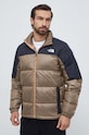 The North Face geaca de puf NF0A7ZFRKOM1 maro AW23