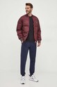 Jakna Armani Exchange 6RZB23.ZNJ7Z bordo AW23