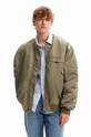 Μπουφάν bomber Desigual άλλο πράσινο 23WMEW02