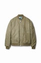 Μπουφάν bomber Desigual 23WMEW02 πράσινο