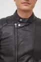 Usnjena jakna Pepe Jeans Brewster Moški