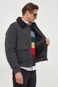 Jakna s primesjo volne United Colors of Benetton 2V9MUN048.508