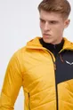 żółty Salewa kurtka sportowa Ortles Hybrid