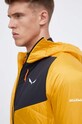 Αθλητικό μπουφάν Salewa Ortles Hybrid 00.0000028720 κίτρινο