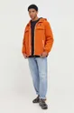 Tommy Jeans rövid kabát narancssárga