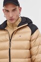 Пухова куртка Tommy Jeans бежевий DM0DM17233