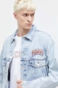 Tommy Jeans kurtka jeansowa niebieski DM0DM17917