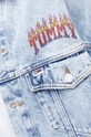 Tommy Jeans kurtka jeansowa DM0DM17917 niebieski