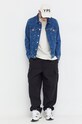 Rifľová bunda Tommy Jeans DM0DM17472 modrá AW23