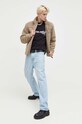 Jakna Superdry M5011728A.CWK bež AW23