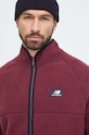New Balance bluza bordowy MJ33503NBY