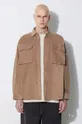 marrone Taikan giacca Shirt Jacket Corduroy