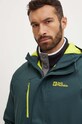 Jack Wolfskin jacheta de exterior Troposphere verde 1115321