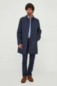 Αδιάβροχο μπουφάν Polo Ralph Lauren σκούρο μπλε