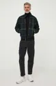 Шерстяная куртка-бомбер Polo Ralph Lauren мультиколор