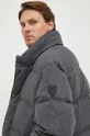 sivá Vlnená páperová bunda Polo Ralph Lauren