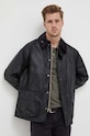 Яке Barbour Bedale Wax Jacket черен MWX0018