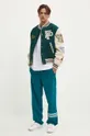 Filling Pieces wool bomber jacket green
