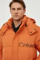 πορτοκαλί Μπουφάν Calvin Klein Jeans