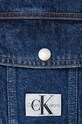 Rifľová bunda Calvin Klein Jeans modrá J30J323905