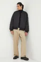 Μπουφάν bomber Calvin Klein Jeans μαύρο